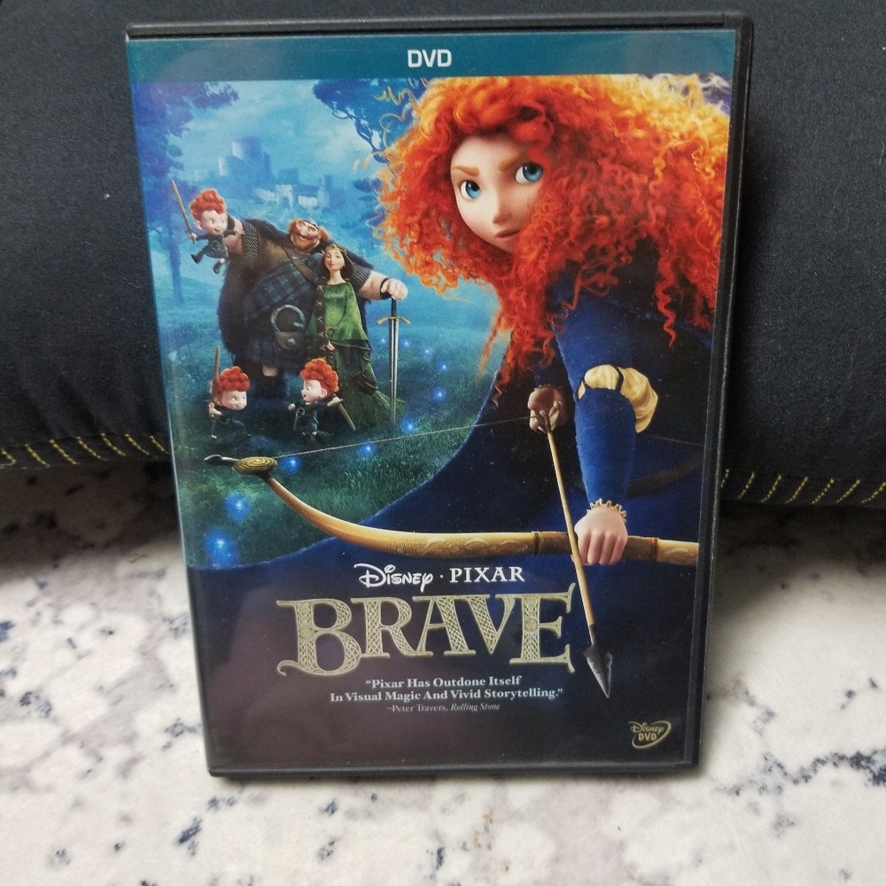 Pixar Animation " Brave " DVD Movie GUC
